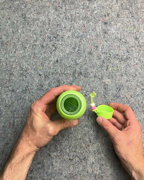 Brand New Glass Water Bottle With Plastic Cover