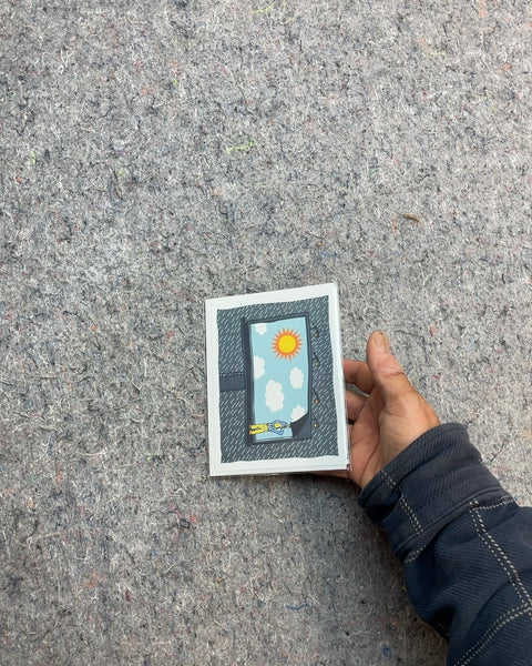 Greeting Card with Sun and Clouds Design #2