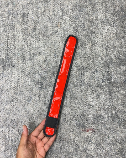 Red Reflective Slap Bracelet
