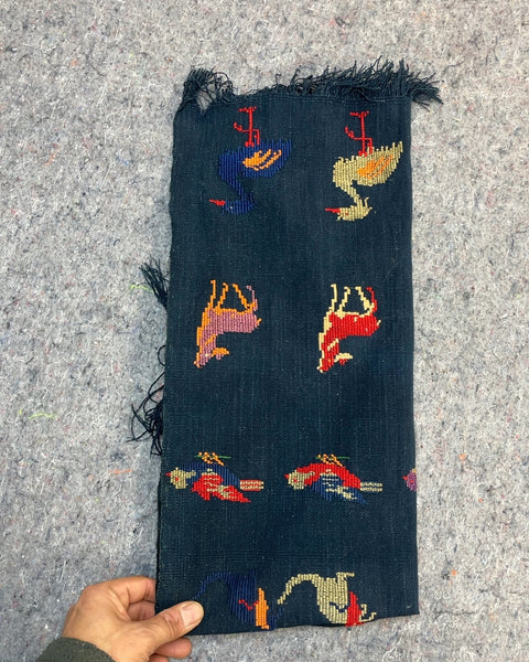 Embroidered Tapestry Wall Hanging