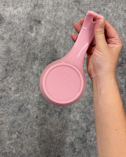 Pink Ceramic Spoon Rest