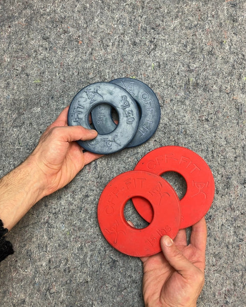 Off-Fit Weight Plates, 0.5 & 0.75lbs