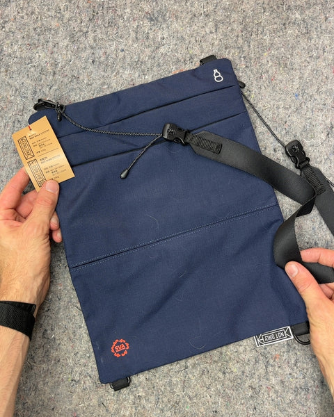 Brand New Navy Blue Gourd8 x SVA Sacoche Bag