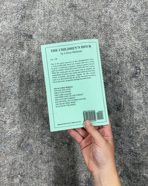 The Children's Hour by Lillian Hellman