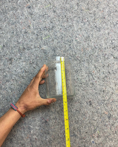 Clear Glass Jar