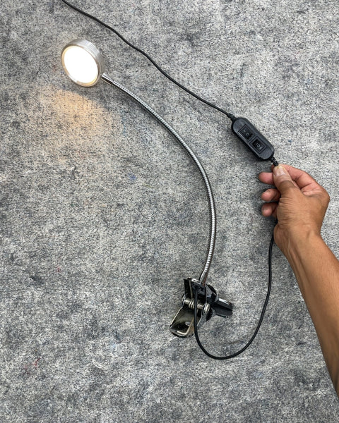 LED Clip-On Gooseneck Desk Reading Light