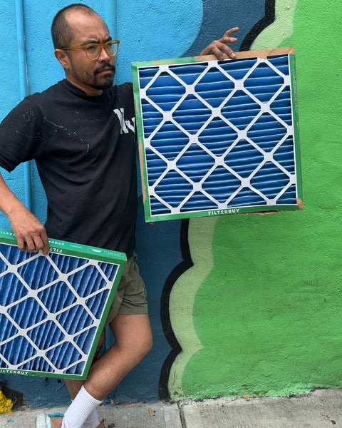 Filterbuy Air Filters, 20x20x2"