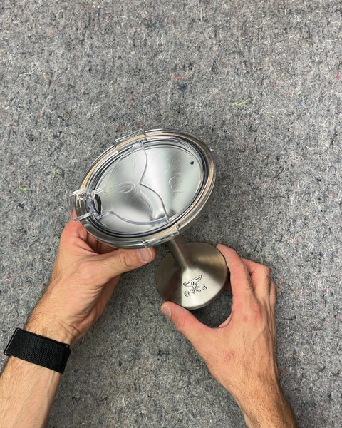 ORCA Stainless Steel Martini Glass with Lid Tumbler