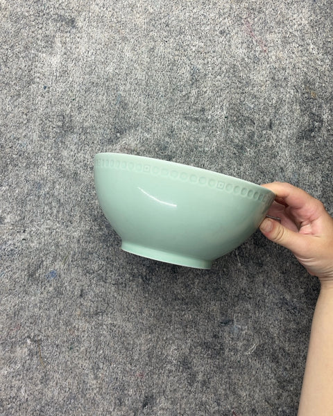 IKEA Light Green Ceramic Serving Bowl, 8 in