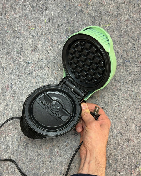 Star Wars Baby Yoda 4"" Mini Waffle Maker