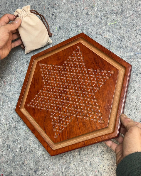 Yellow Mountain Chinese Checkers Game