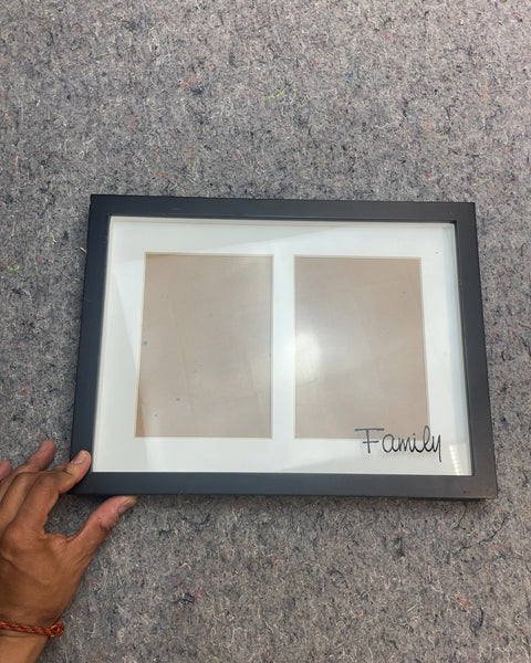 Black Family Frame, 14x8"