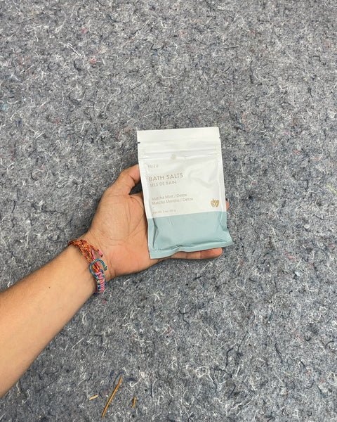 Yuzu Matcha Mint Detox Bath Salts