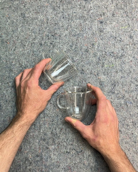 Cute Double-walled Glass Mugs