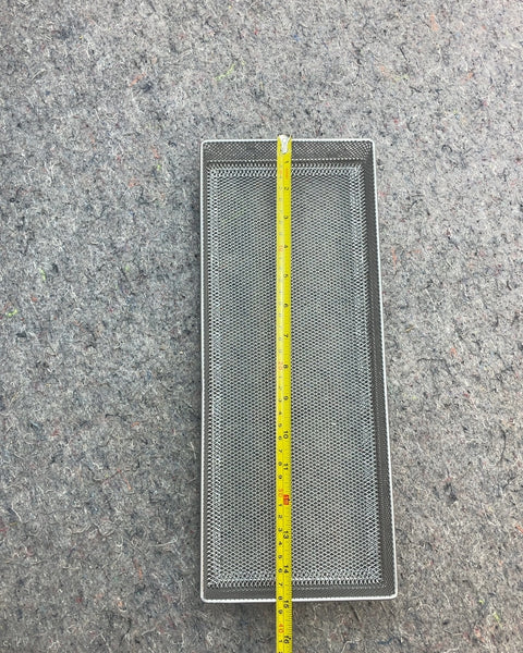 Metal Mesh Drawer Organizer Tray, L15"