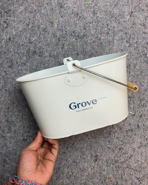 Grove Under the Sink Metal Bucket