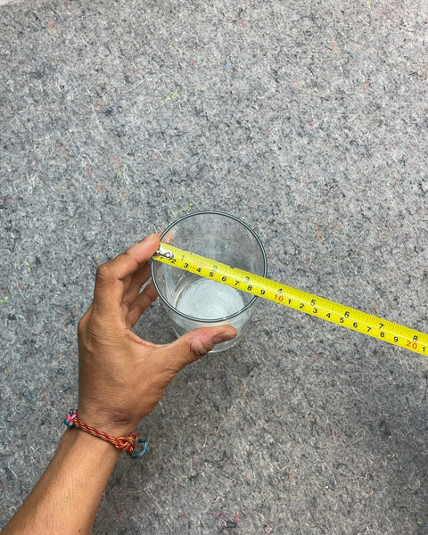 Clear Glass Cylinder Vase