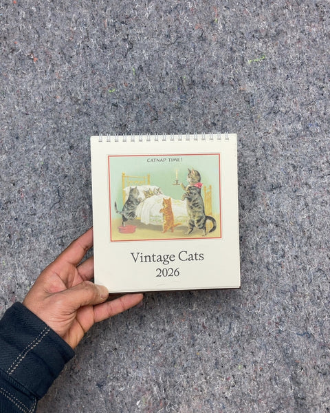 Vintage Cats 2026 Calendar