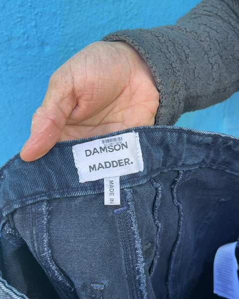 Damson Madder Juli Wavy Seam Jeans, Size 8