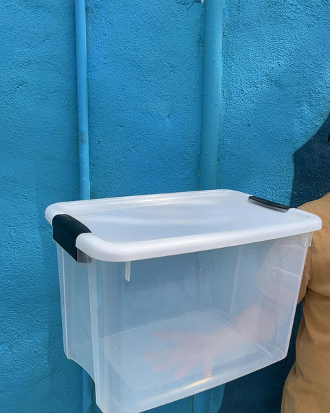 Larger Sterilite Storage Container with Lid