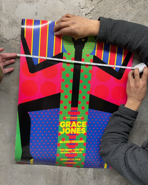 Grace Jones Concert Poster, 15x24"