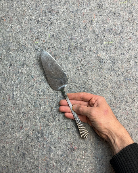 Silver Cake Server