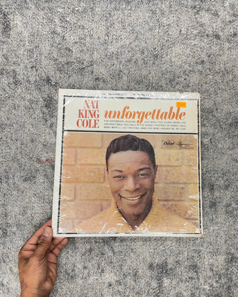 Nat King Cole Unforgettable Vinyl Record