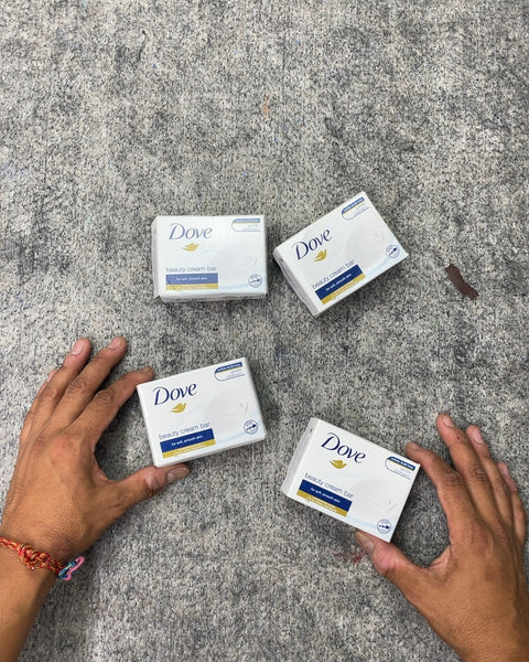 4 Dove Beauty Cream Bar Soap