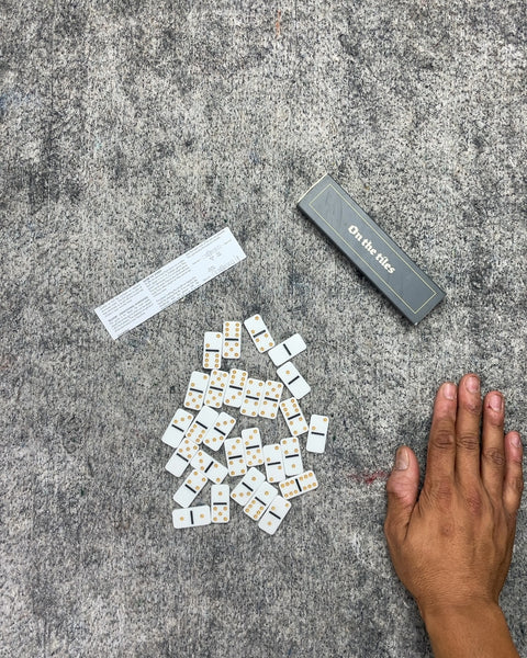 On the Tiles Dominoes Game Set