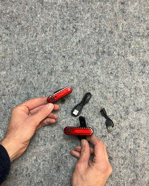 Rechargeable Bike Lights, Set of 2