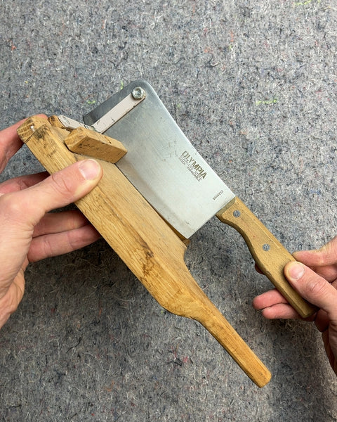 Olympia Wooden Herb Chopper