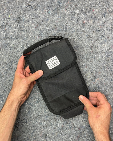 Fulton Bag Co. Black Insulated Lunch Bag