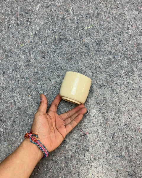 Ceramic Face Cup (Maybe Planter)
