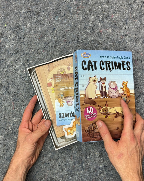 ThinkFun Cat Crimes Logic Game