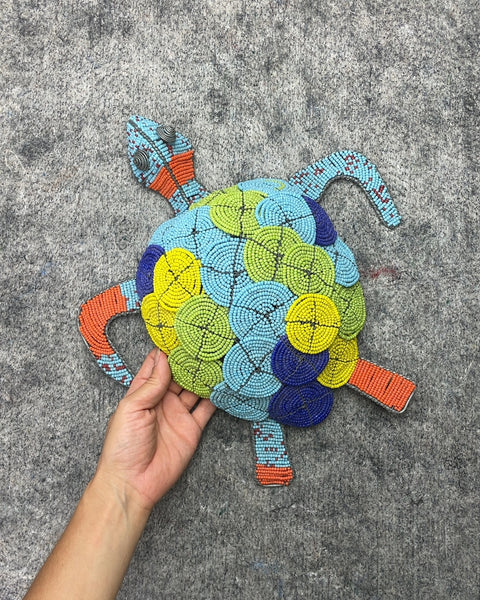Beaded Turtle Art