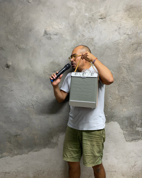 HIKER Portable Karaoke Bluetooth Speaker with Microphone