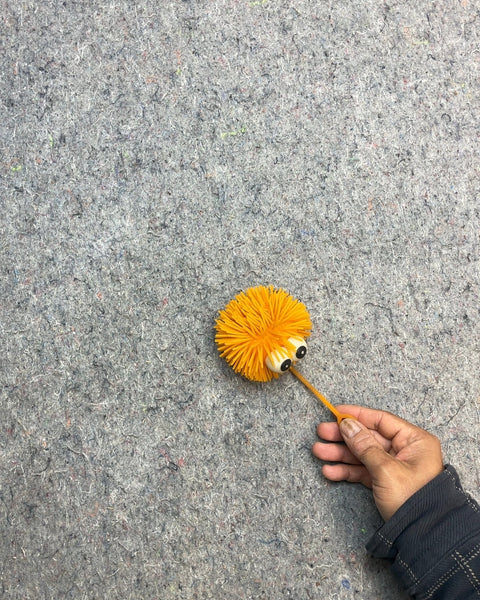 Orange Googly Eye Fidget Toy