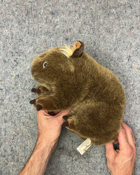Bigass Brown Wombat Plushie