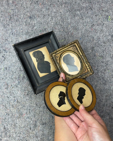 Assorted Silhouette Framed Art