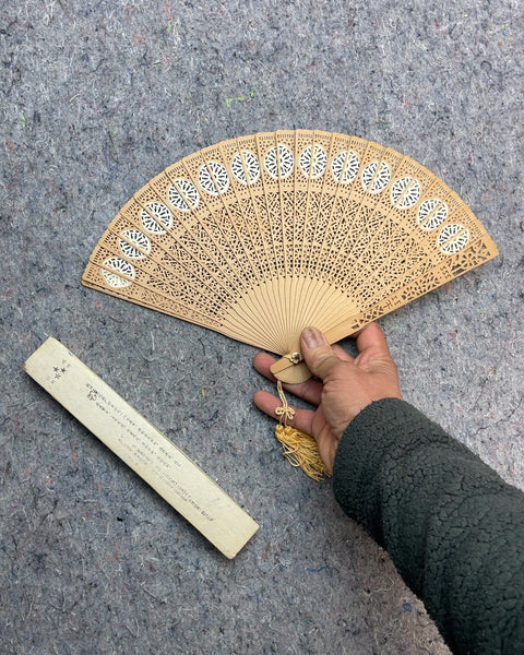 Super Nice Carved Fan