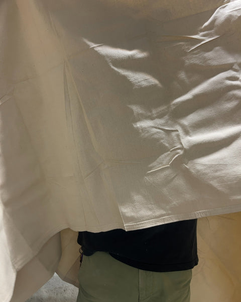 Bigass Off-White Cotton Canvas Panel For Your Next Project