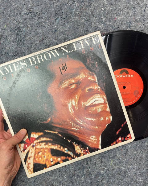 James Brown Live Hot on the One Vinyl Record