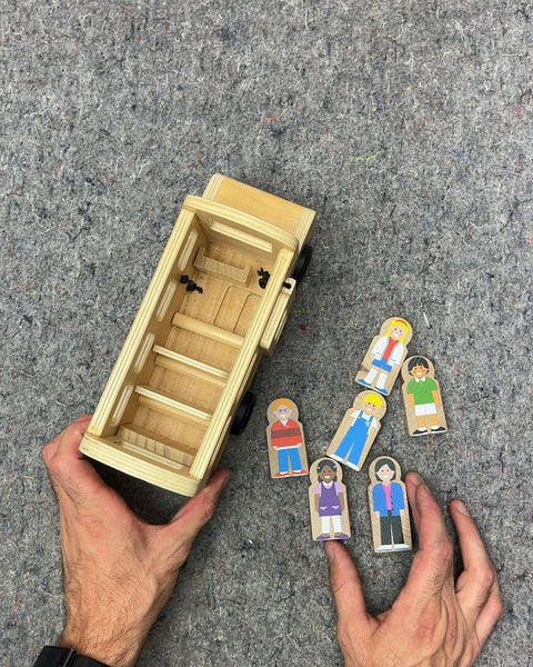 Melissa & Doug Wooden School Bus