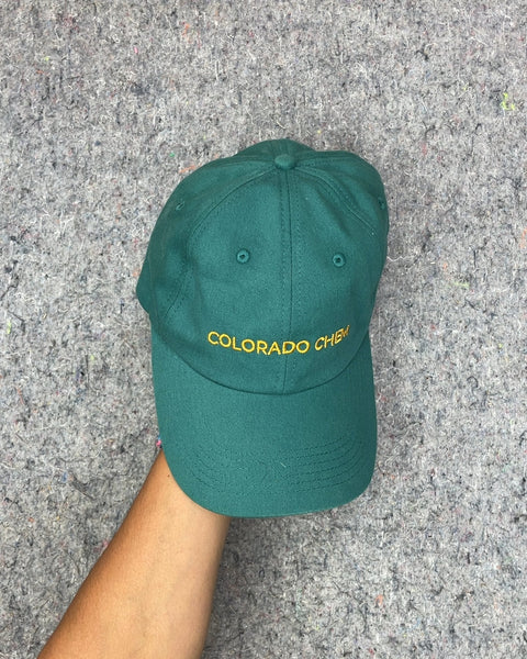 Green Colorado Chem Cannabis Baseball Cap