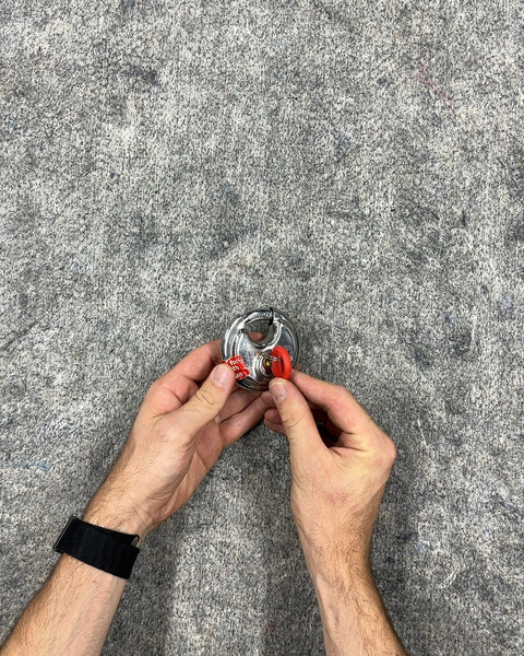 Pad Lock! With Key!