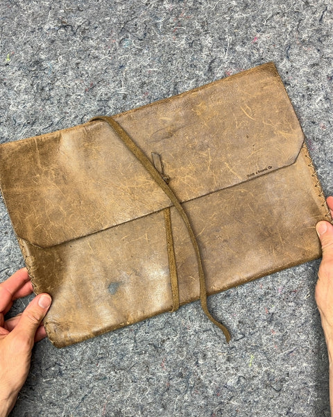 Handmade Leather Portfolio Or Document Organizer