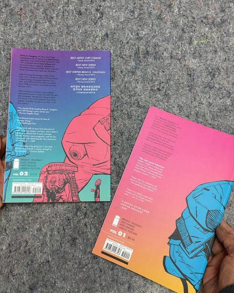 Paper Girls Compendiums 1 & 2