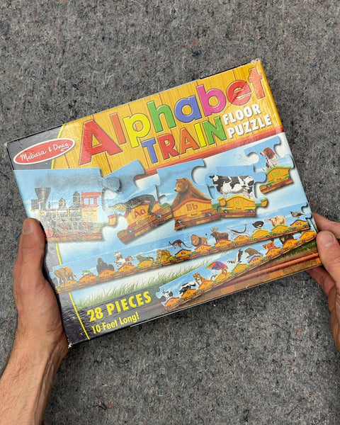 Melissa & Doug Alphabet Train Floor Puzzle