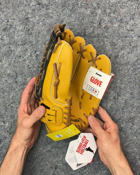 Franklin Slow Pitch Softball Glove, 13" Right Hand Throw