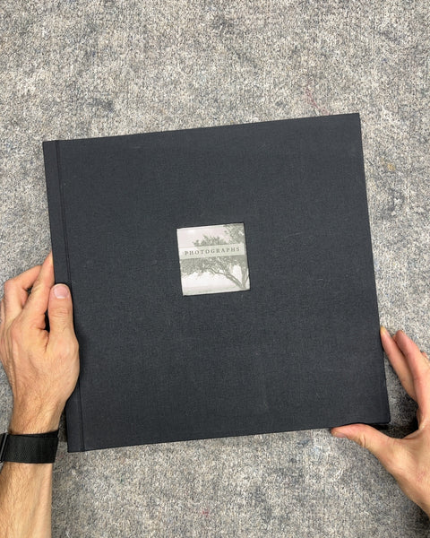 Black Photo Album Scrapbook, 13x13"